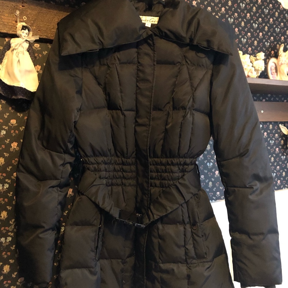 Kenneth Cole Down Feather Puffer Coat